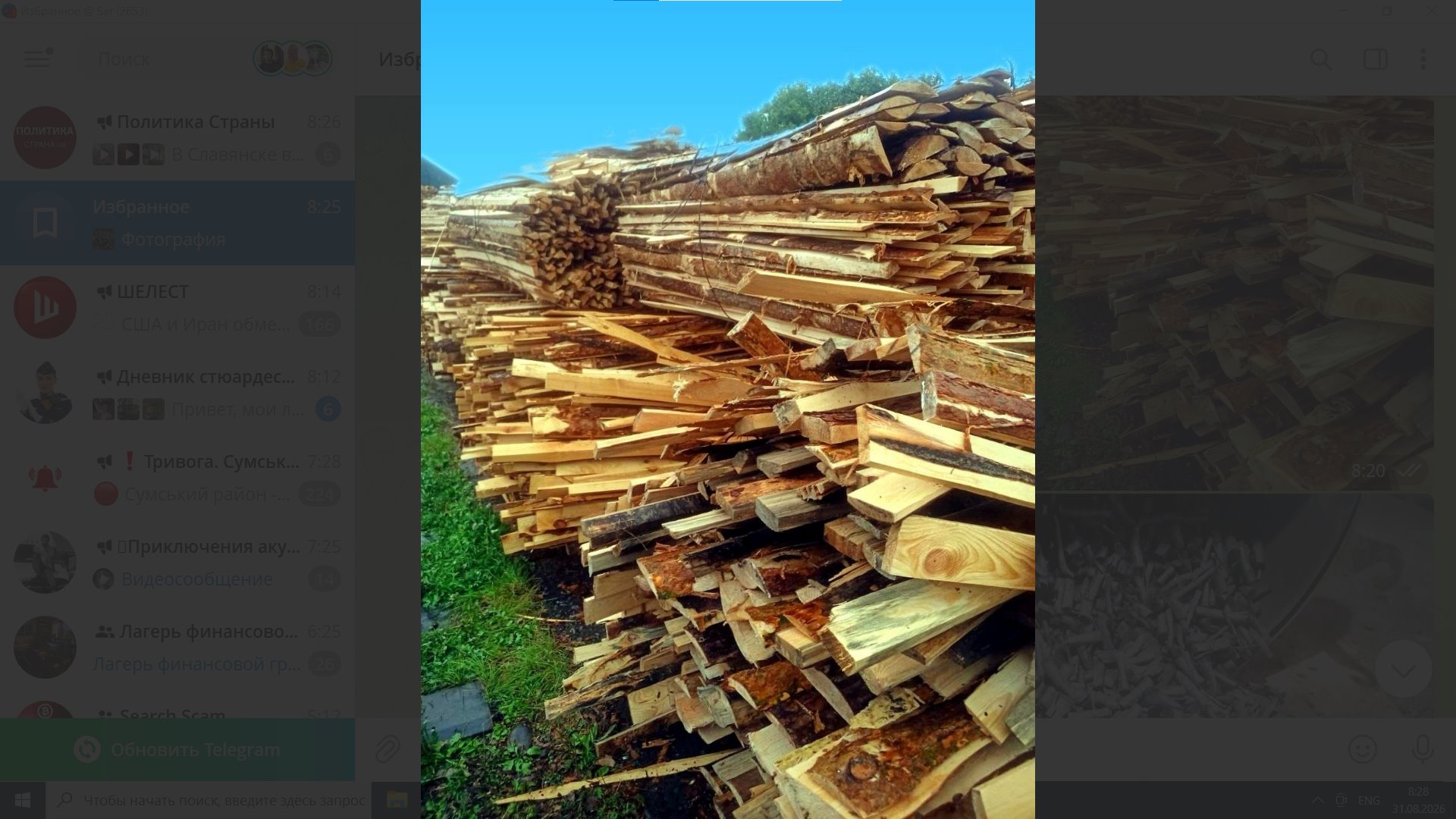WOOD-PROCESSING WASTE — RAW MATERIAL
