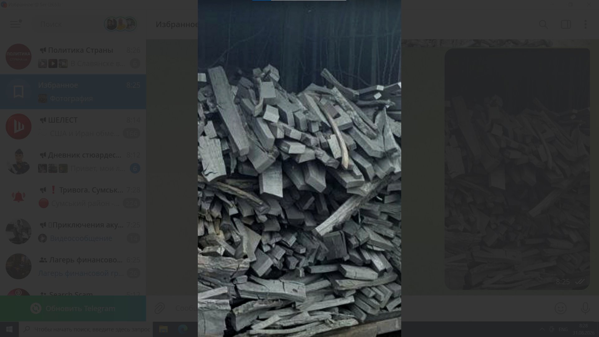 WOOD-PROCESSING WASTE — CHARCOAL